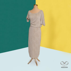 پیراهن مجلسی نامتقارن با آستین خفاشی زنانه برند Shein