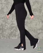 شلوار لگ کبریتی چاکدار