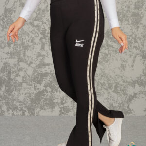 شلوار لاکرا نوار نایک چاکدار