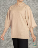 هودی باکسی کلاه دار تسلا شاپرک