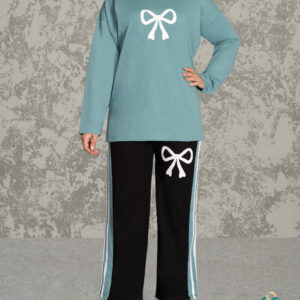 ست بلوز شلوار پاپیون جلوه