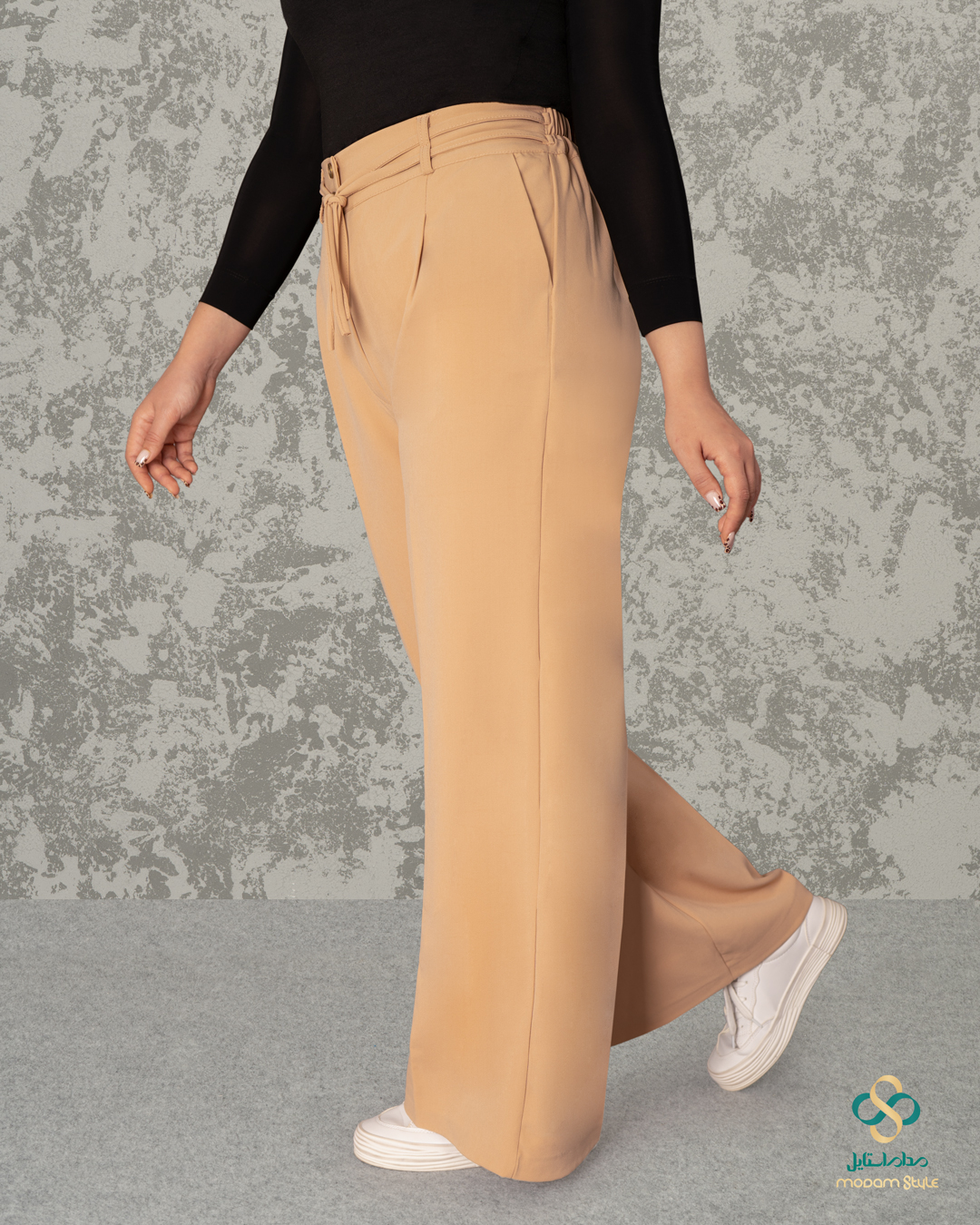 DSC04621-1350 شلوار مازراتی فول بگ بند دار